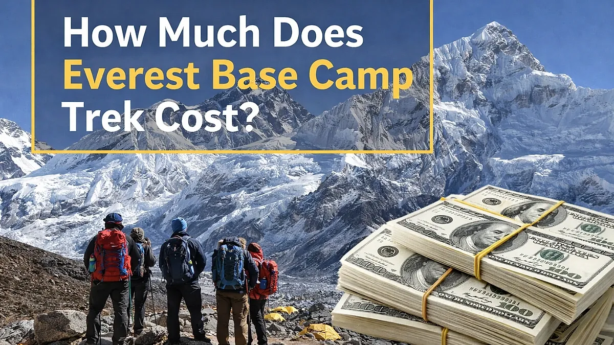 Nepal trekking cost tier comparison