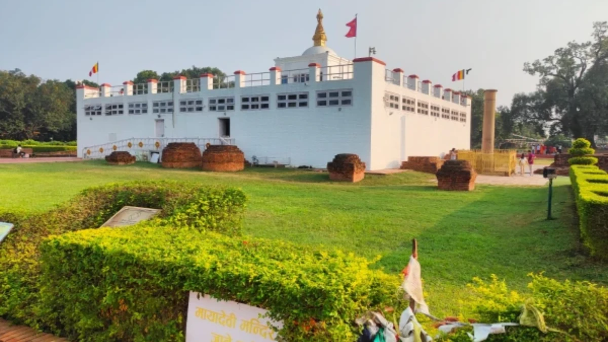 Buddhist temple architecture in Kathmandu