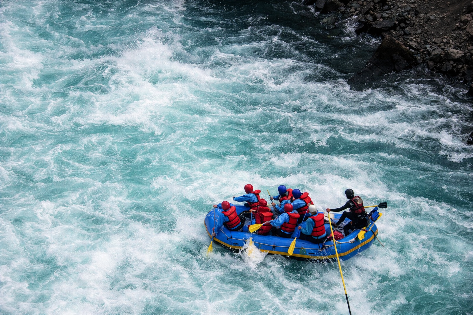 White water Rafting: Ride the wild rapids