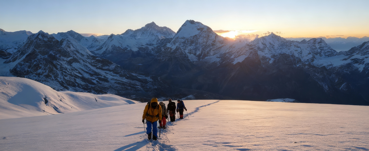High-Altitude Trekking & Peak Climbing – Walk Among Giants